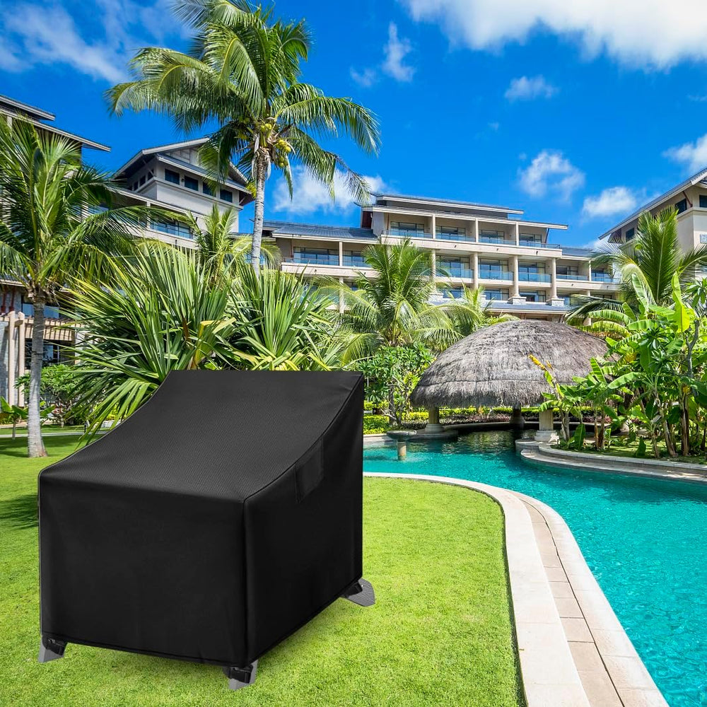 WLEAFJ Adirondack Chair Covers - Waterproof Heavy Duty, Patio Rocking Chair C...