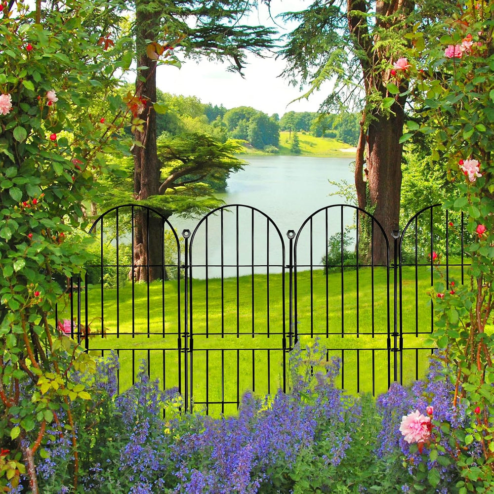 Decorative Garden Fence, 31in (H) x 10ft(L) No Dig Fence