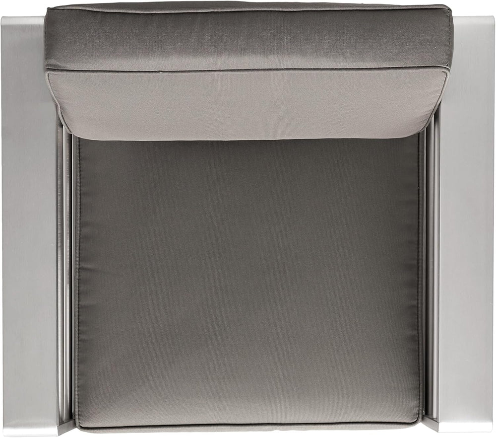 Christopher Knight Home Cape Coral Outdoor Aluminum Club Chairs with Side Tab...