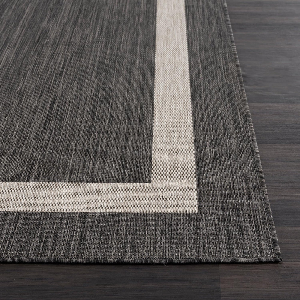 CAMILSON Outdoor Rug 10x14, Large Modern Outside Rugs for Patios Porches Wate...