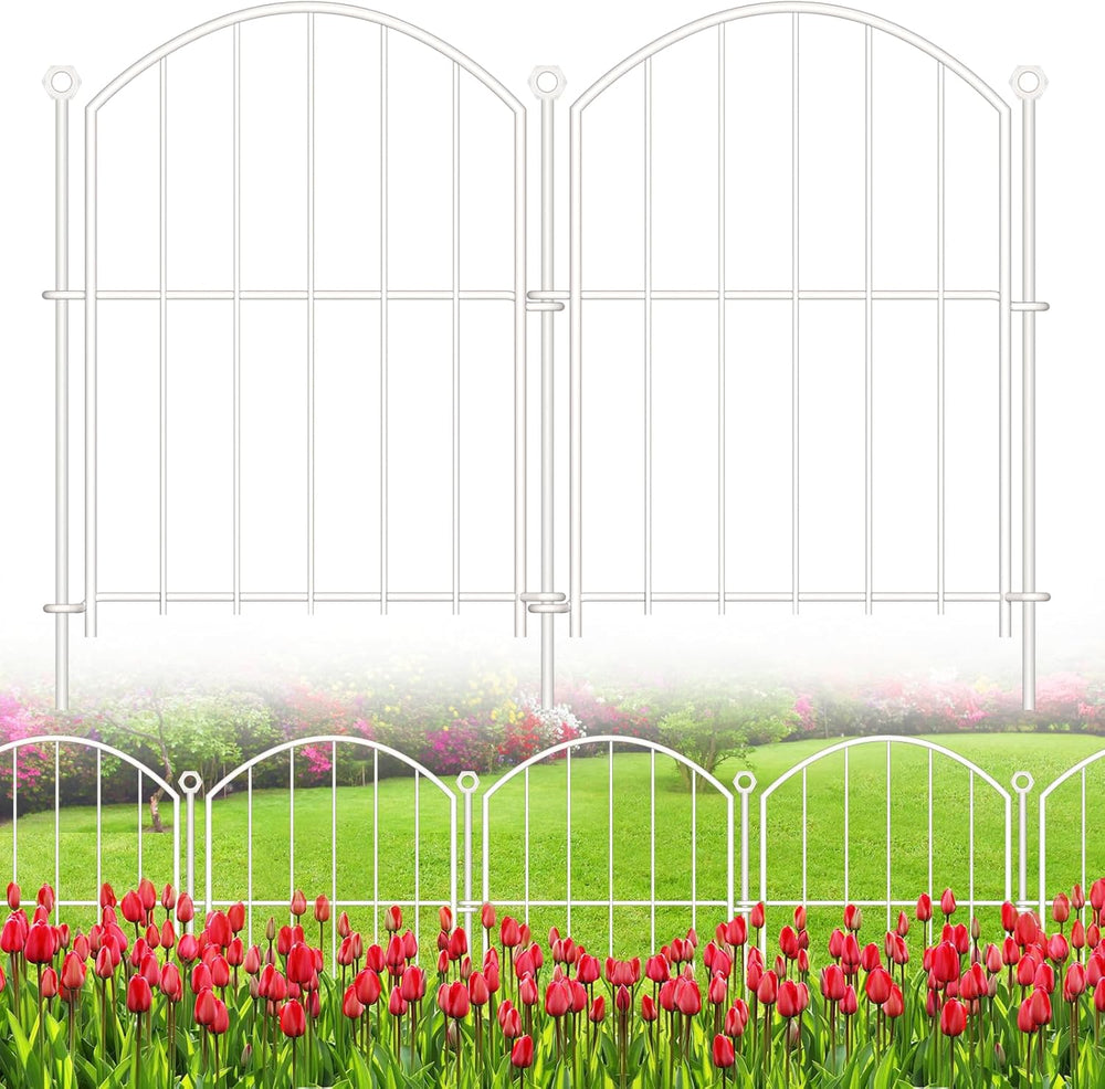 Decorative Garden Fence, 17in (H) x 30ft(L) No Dig Fence