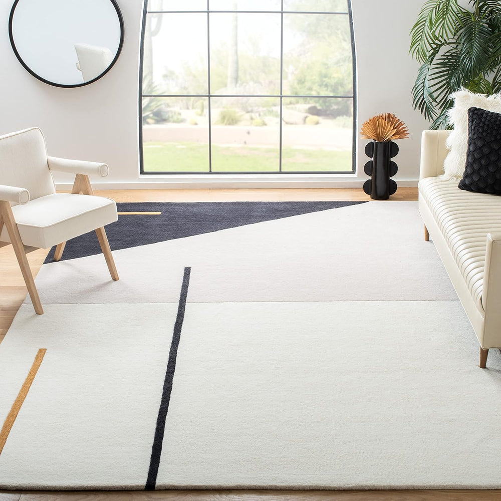 SAFAVIEH Fifth Avenue Collection X-Large Area Rug - 11' x 15', Ivory ...