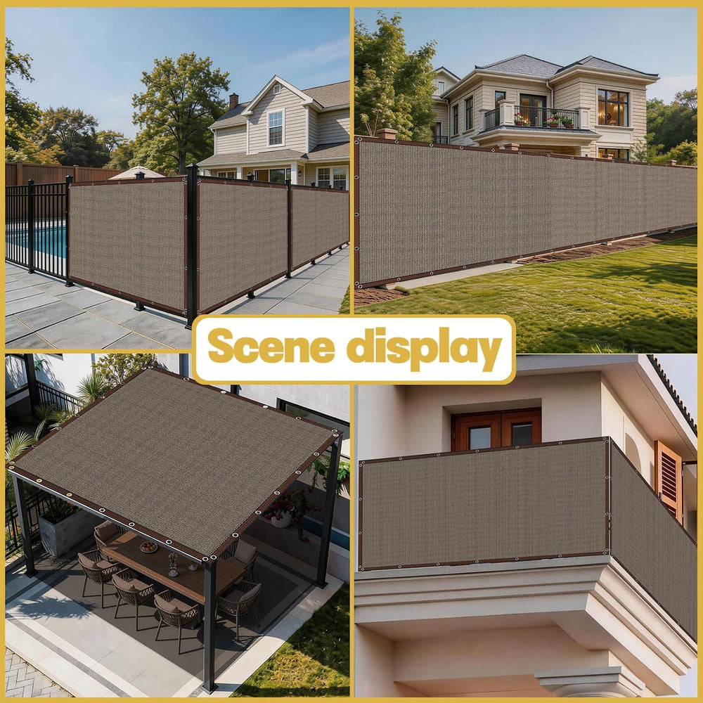 Shade Cloth for Garden ，Greenhouse Plants Fence Privacy Screen s Outdoor Pati...