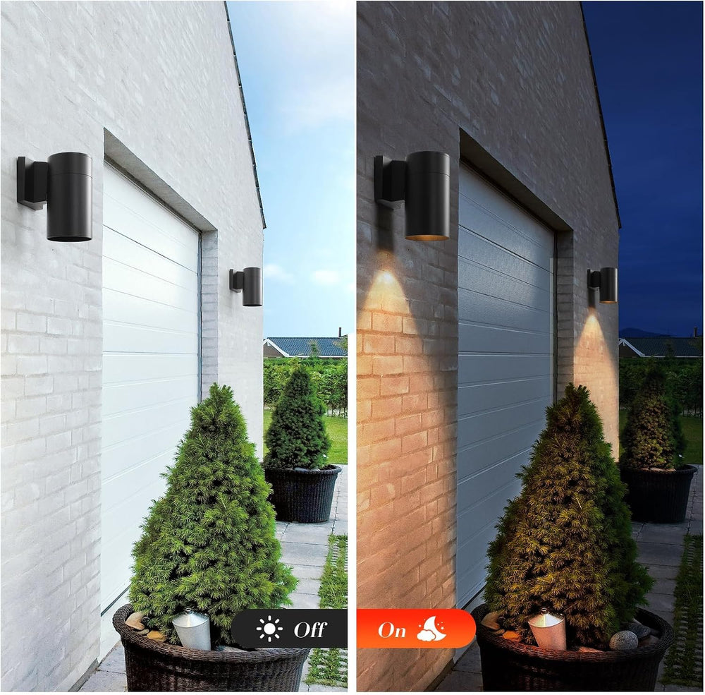 QQCherry Modern Outdoor Wall Light - Aluminum Outdoor Porch Sconce for House,...