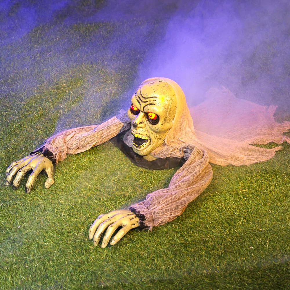 JOYIN Zombie Halloween Decoration Outdoor Groundbreaker Scary Halloween Grave...