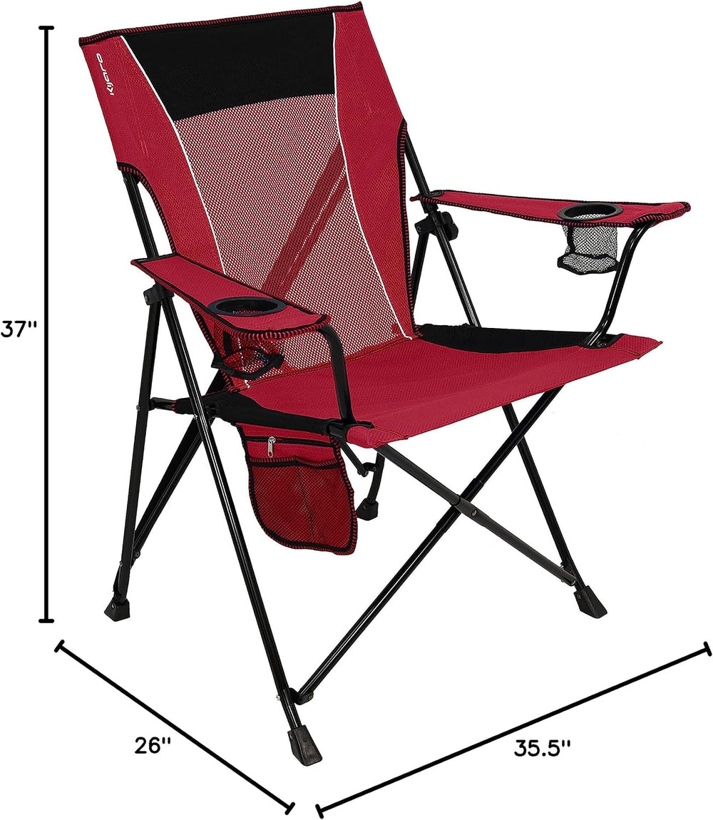 Kijaro Dual Lock Portable Camping Chairs - Versatile Folding Chair, Sports Ch...