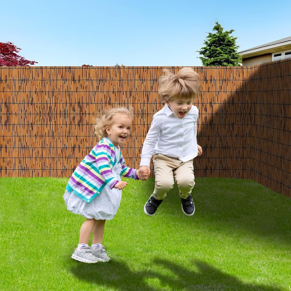 Reed Fence - Bamboo Fencing roll 2 feet high Outdoor Bamboo Privacy Screen fo...