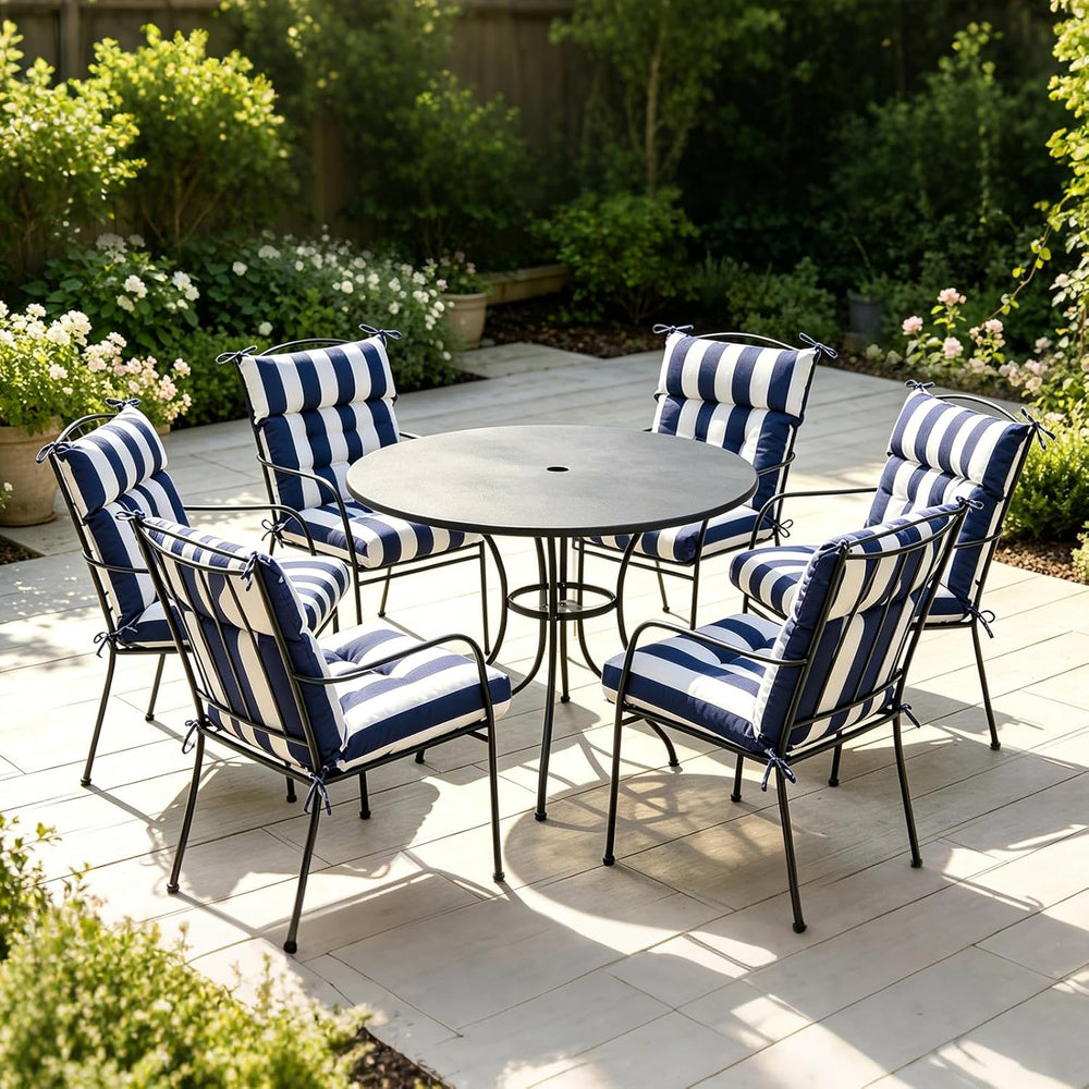 Outdoor High Back Cushions，63" × 47.7" × 4" Tufted Rocking Cha...