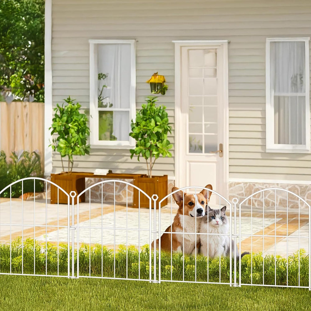 Decorative Garden Fence, 17in (H) x 30ft(L) No Dig Fence