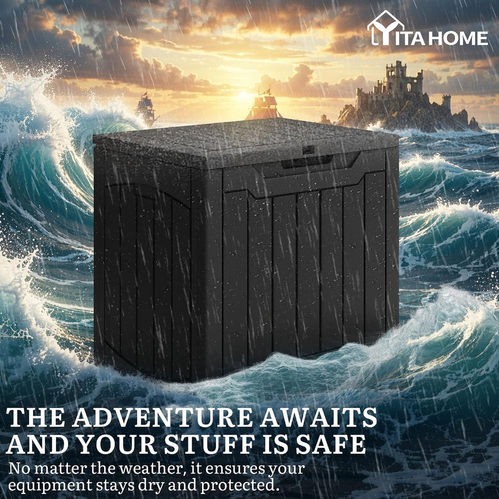YITAHOME 31 Gallon Deck Boxes Set of 2