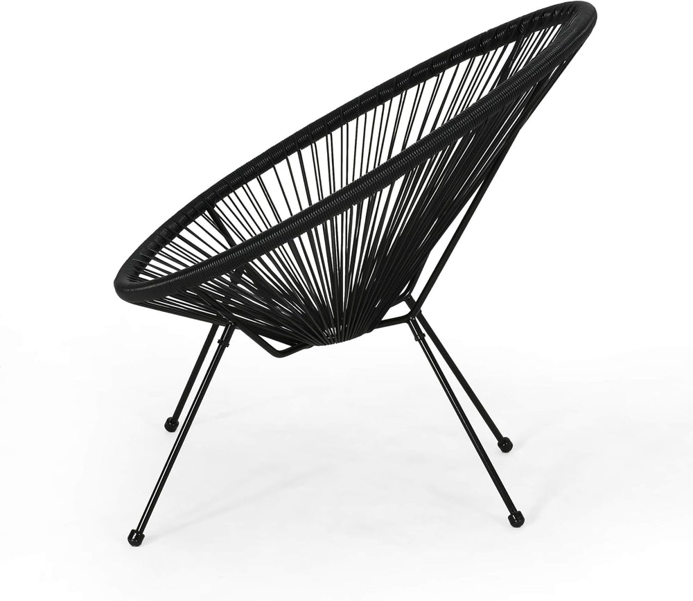 Christopher Knight Home Outdoor Hammock Weave Chair with Steel Frame (Set of ...