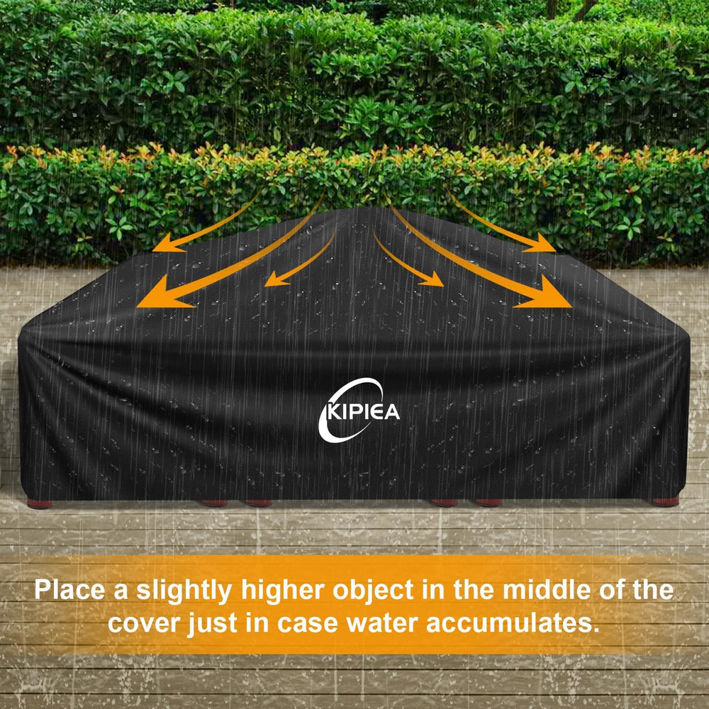 Kipiea Outdoor Furniture Covers Waterproof, 420D Heavy-Duty Patio Furniture S...