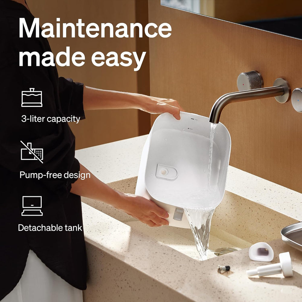 PETLIBRO Upgrade Cat Water Fountain Stainless Steel Tray, Dockstream 2 Cat Fo...