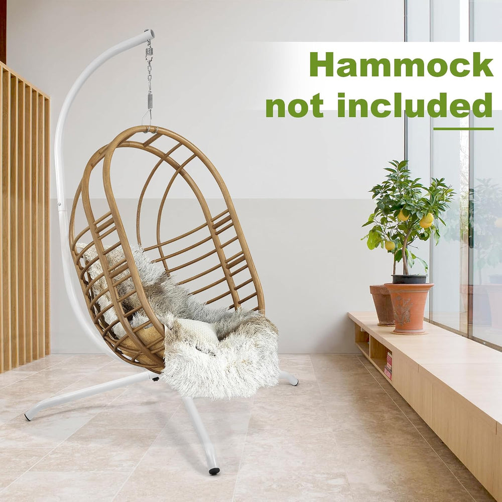 Elevon Hammock Chair Stand Only, Hanging Hammock Swing Stand for Outside with...