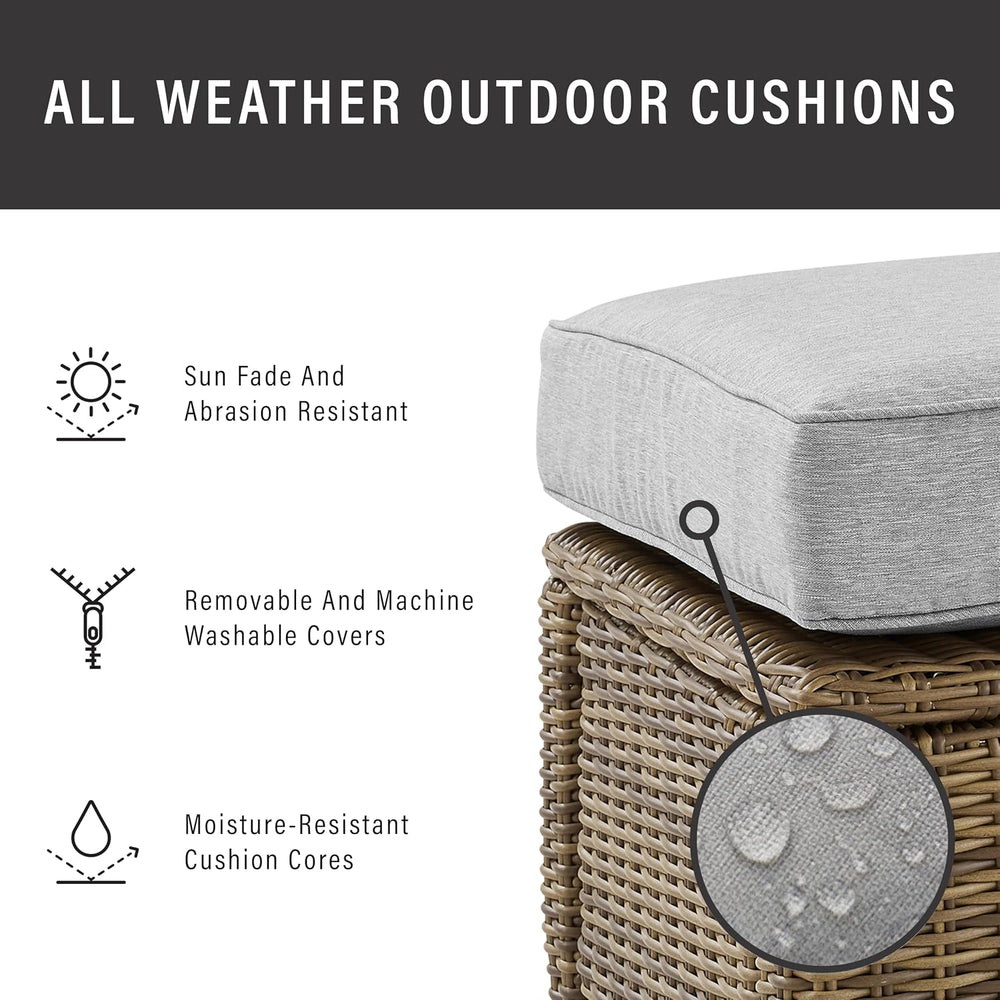 Crosley Furniture Bradenton 2-Piece Patio Chair Set