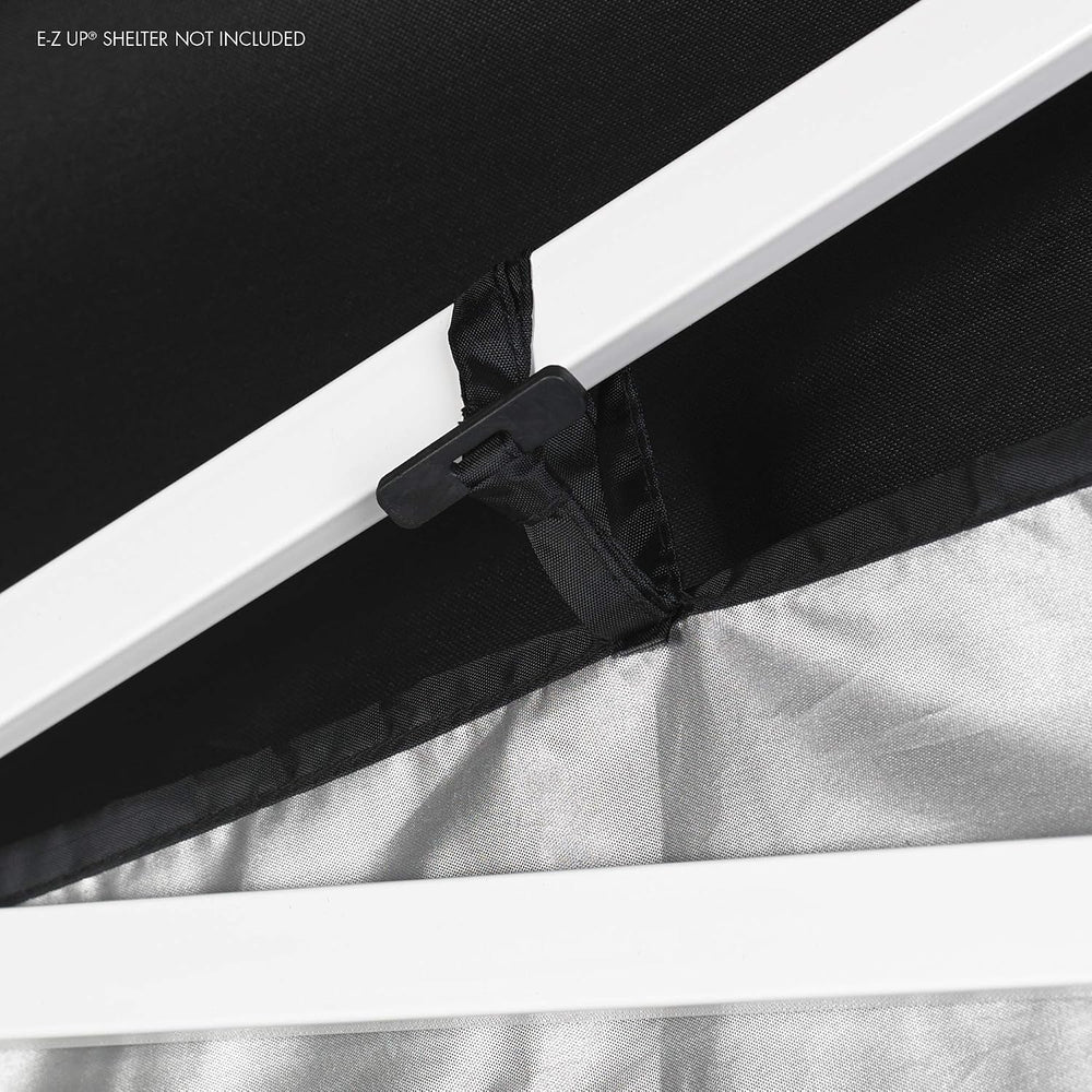E-Z UP Food Booth Sidewall Kit, Set of 4, Fits 10x10 Straight Leg Canopy Tent...