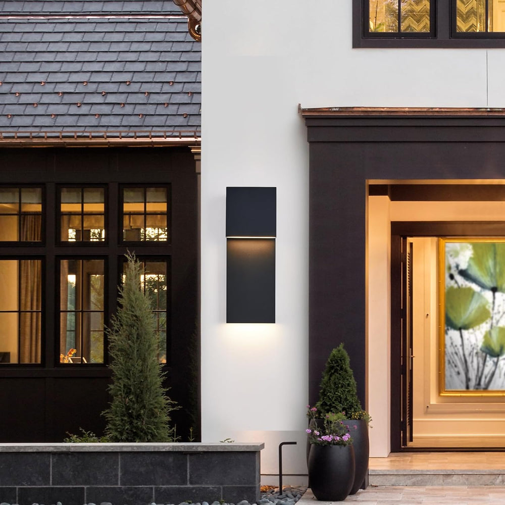 Tarentlight Modern LED Outdoor Wall Sconce 17W Integrated LED Outdoor Wall Mo...