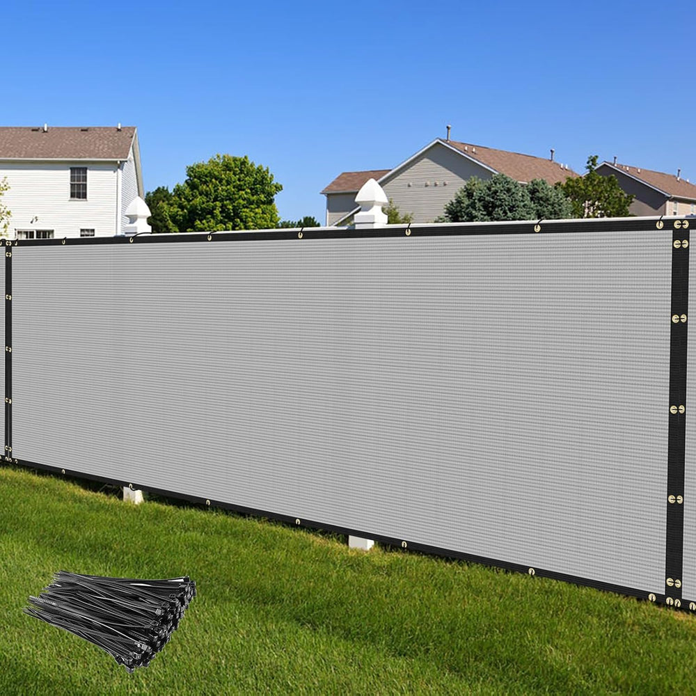 Privacy Fence Screen 6' x 30' Fencing Cover Heavy Duty Mesh Windscree...