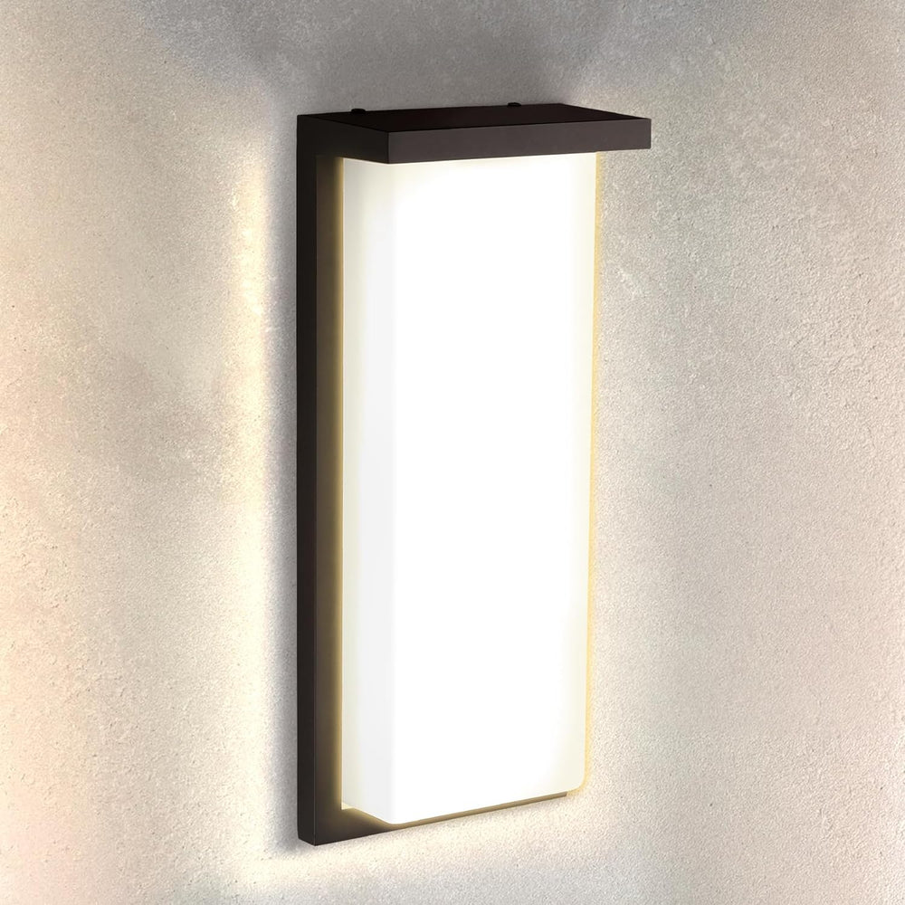 ASD LED 14" Outdoor Wall Light, Front Door House Sconce | 3CCT, Dimmable...