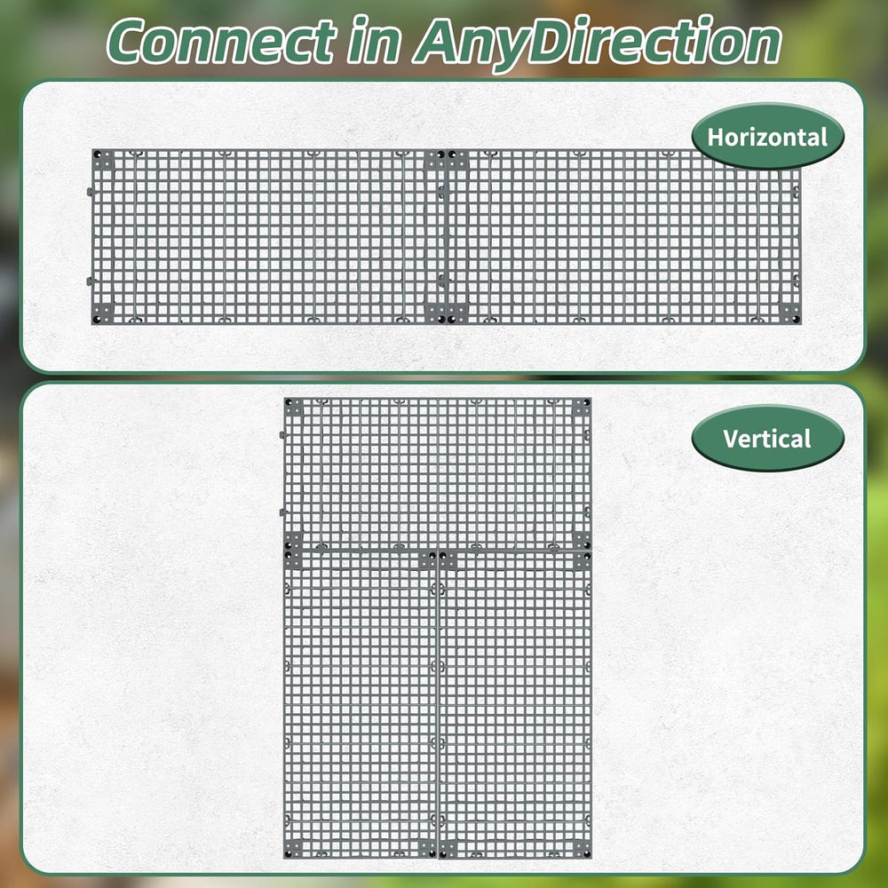 3 Pack 24" x 12" Heavy Duty Fountain Basin Grate, Hide Reservoir Gr...