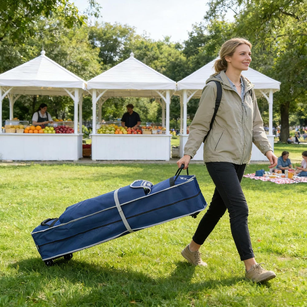 Canopy Bag Replacement,52in Wheeled Tent Storage Bags for 10x10 Canopy Tent