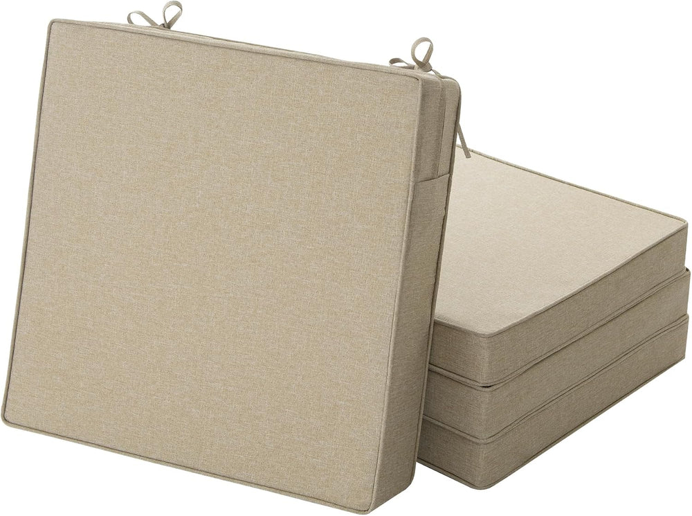 Outdoor Chair Cushions, Water-Resistant & Fade-Resistant, Patio Furniture...