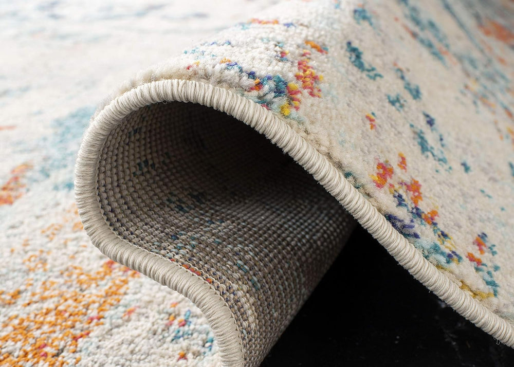 SAFAVIEH Madison Collection Runner Rug - 2'2" x 16', Cream &...