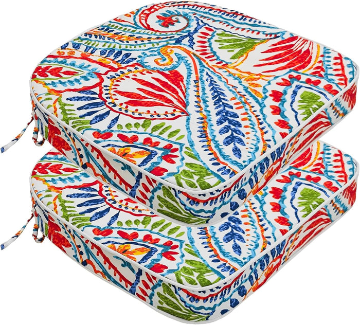 JMGBird Outside Chair Cushions Outdoor Cushions for Chairs