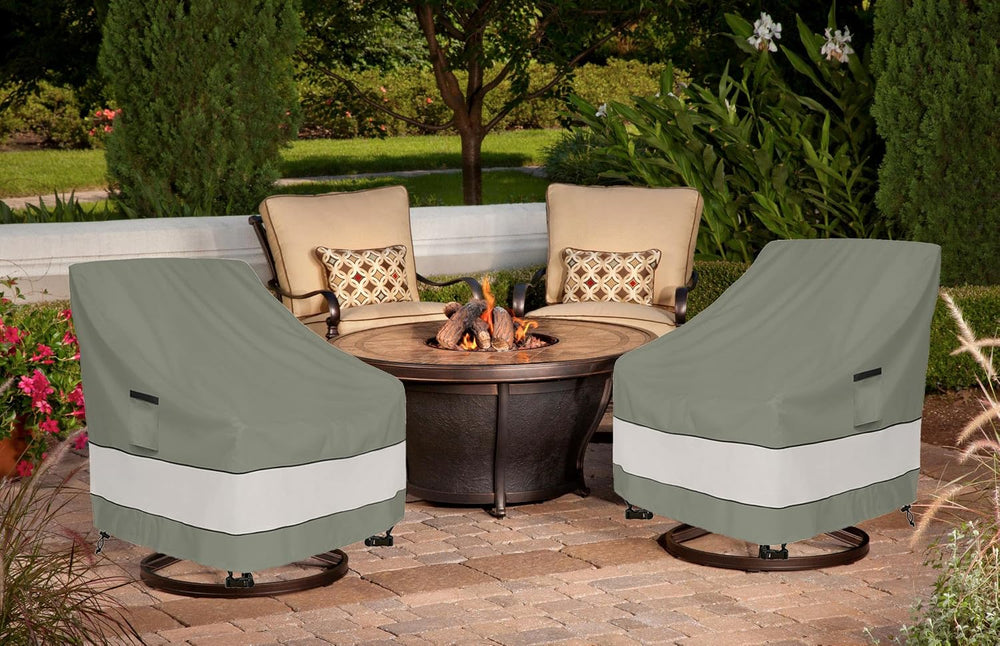 Patio Chair Covers Waterproof Patio Furniture Covers,27.5W x 32.5D x 38 H Inc...