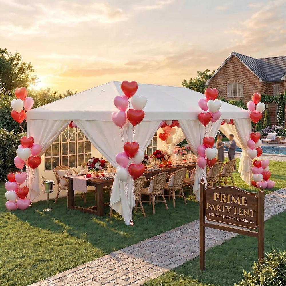 HOTEEL 10x20 Party Tent Outdoor Canopy Tents for Parties