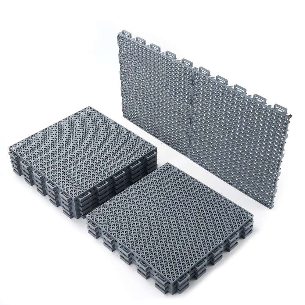 Fast-Drying Outdoor Decking for Garden, Kennel, Storage Shed, Basement, Garag...