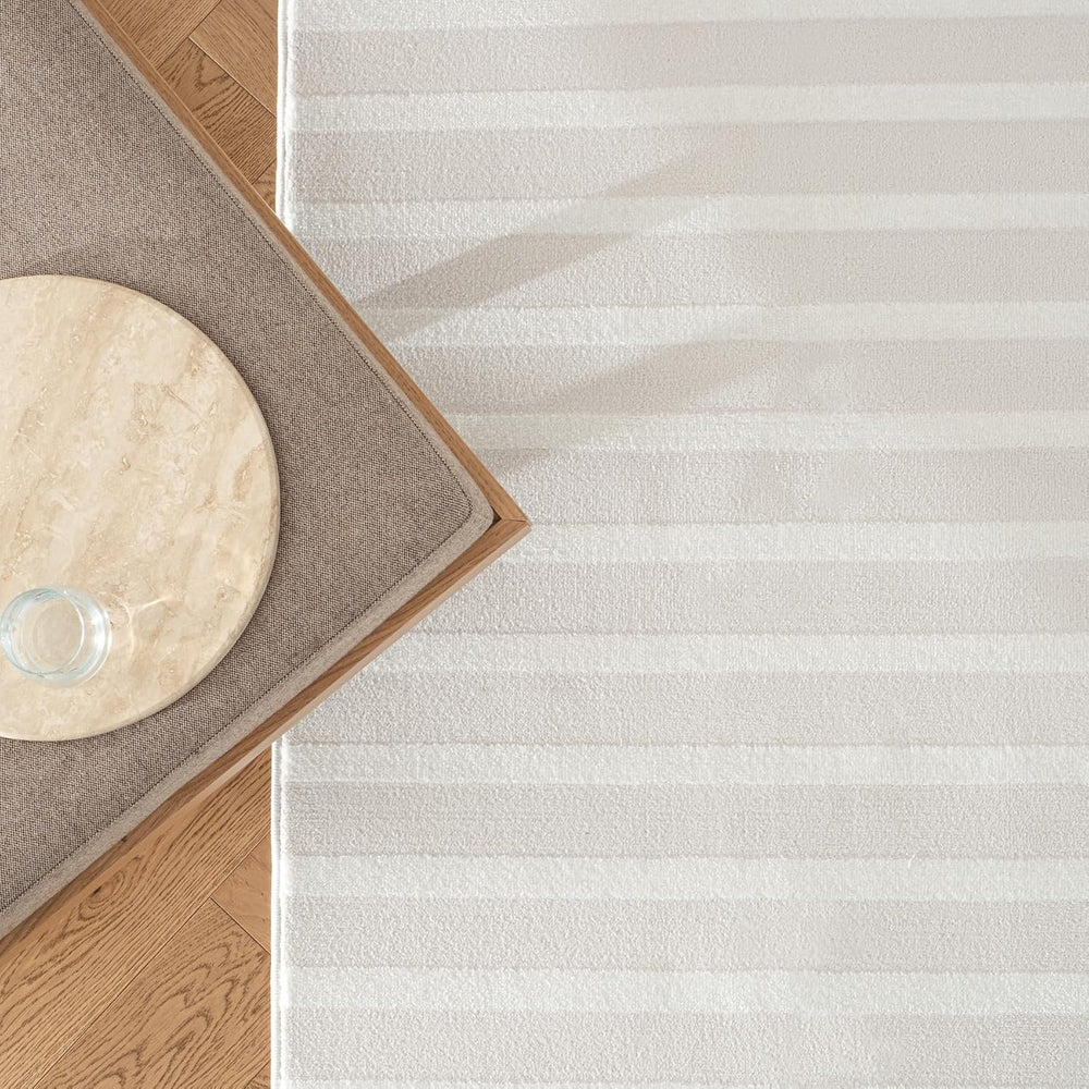 Revival Rugs Staves 8'x10' Area Rugs - Washable, Medium Pile, Modern,...