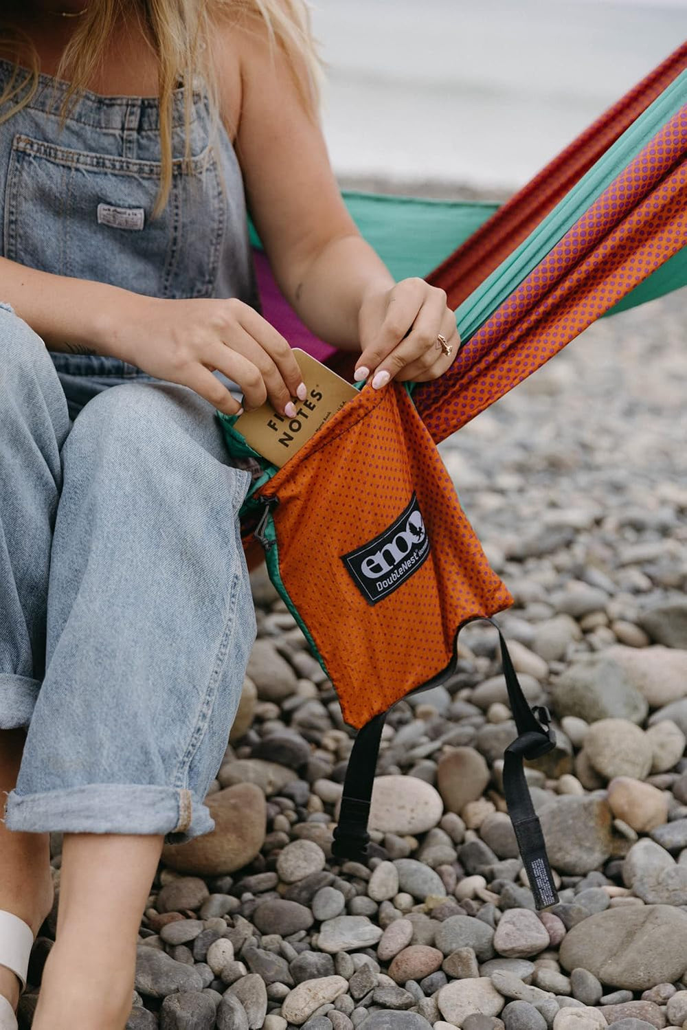 ENO, Eagles Nest Outfitters DoubleNest Lightweight Camping Hammock, 1 to 2 Pe...