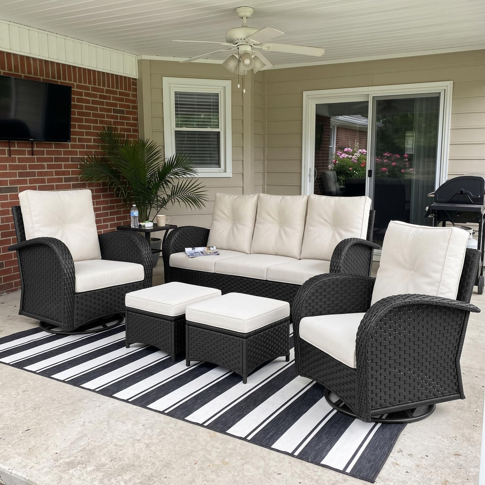 LayinSun 6 Pieces Outdoor Patio Furniture Set