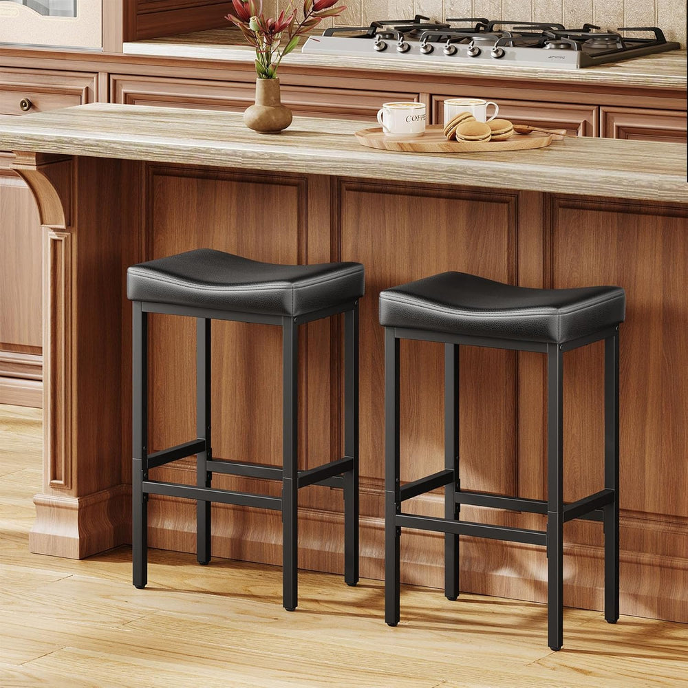 Compact 24 Inch Counter Height Bar Stools Set of 2
