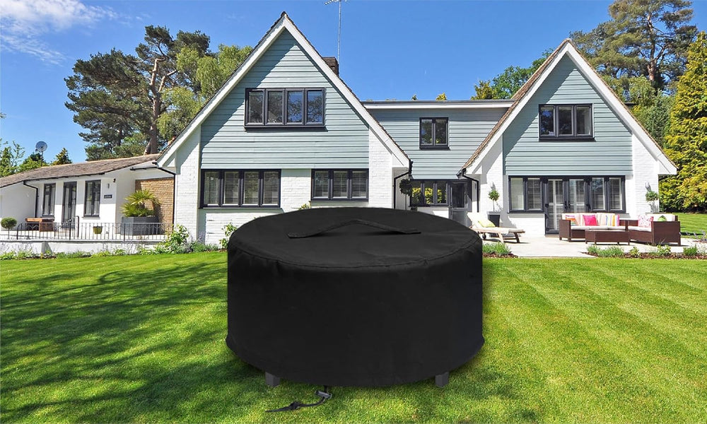 Fire Pit Cover for Solo Stove - Surround Tabletop Shelter, Elevation for Yuko...