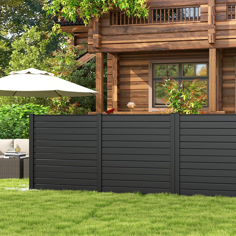 GIANTEX No-Dig Air Conditioner Fence, 2 Panels, 48''W x 48''H...