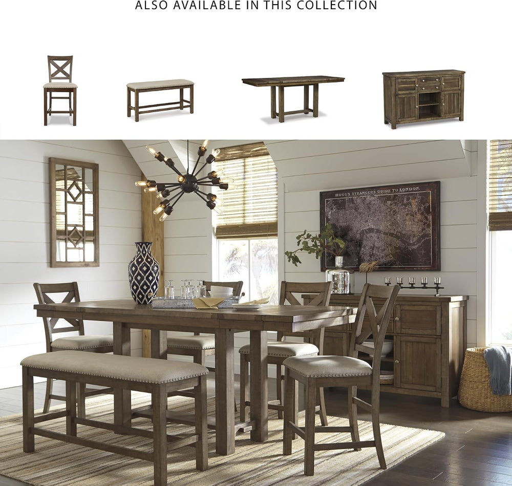 Signature Design by Ashley Moriville Counter Height Dining Extension Table