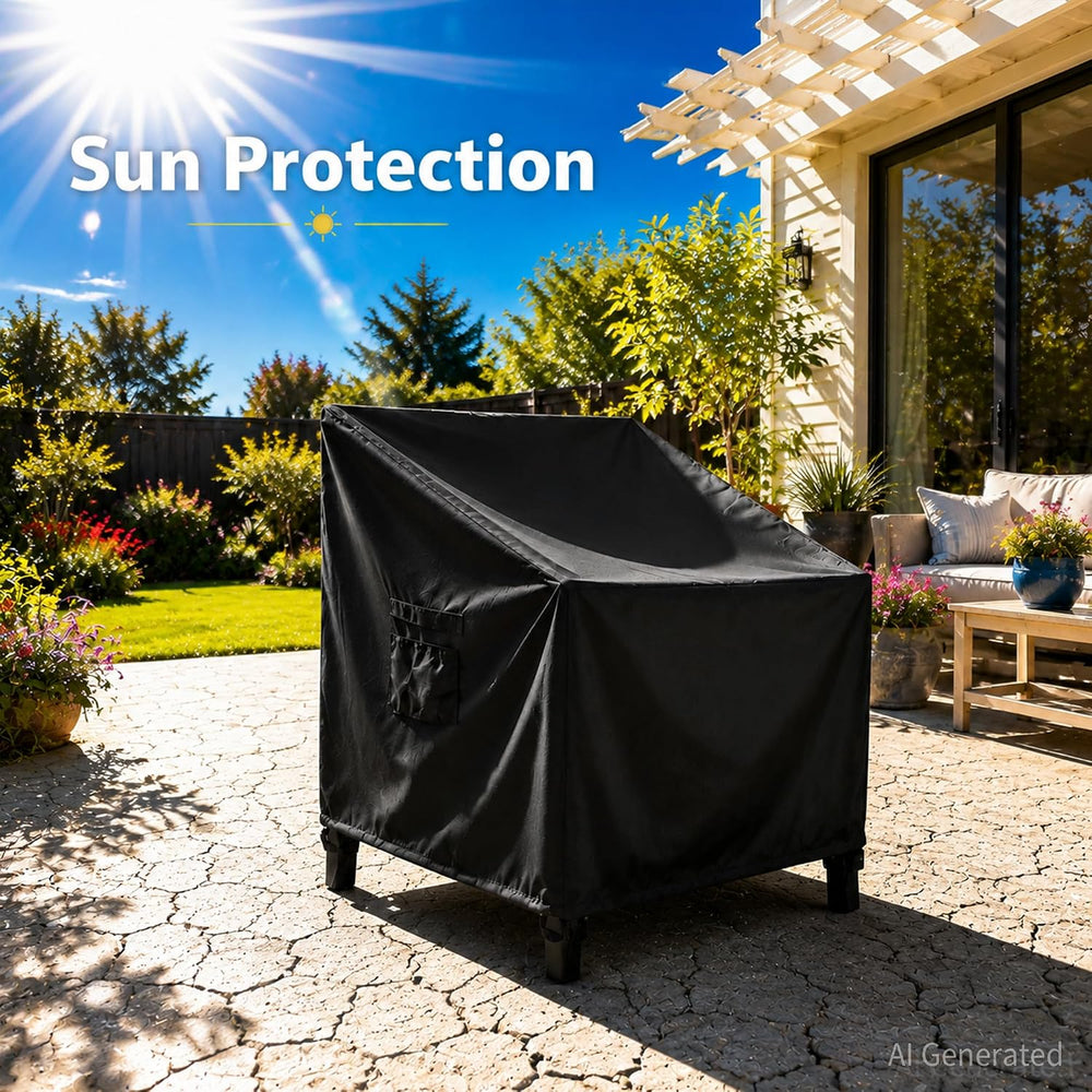 X-Large Adirondack Chair Cover, Waterproof Deep Seat Lounge Chair Cover, 43 x...