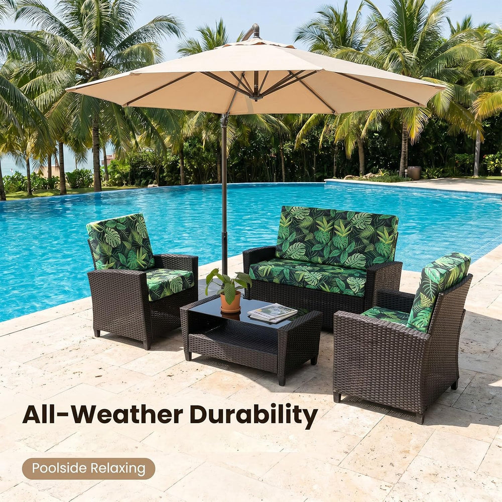 Outdoor Cushion Covers Stretch Replacement Patio Cushion Cover