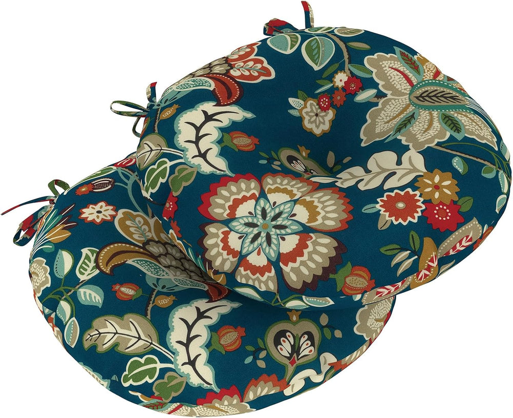 LVTXIII Outdoor Fluffy Bistro Chair Cushions Patio 15-Inch Round Seat Cushion...