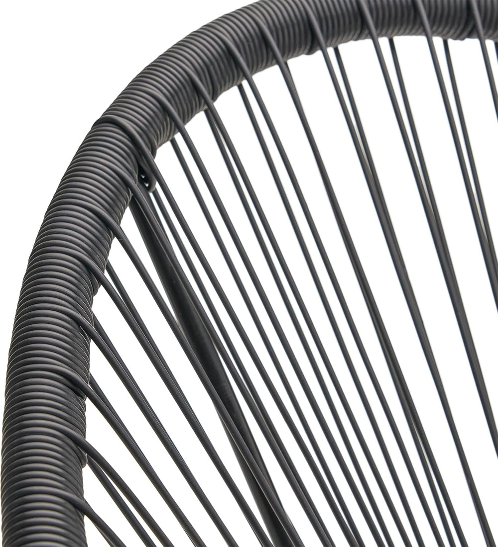 Christopher Knight Home Outdoor Hammock Weave Chair with Steel Frame (Set of ...