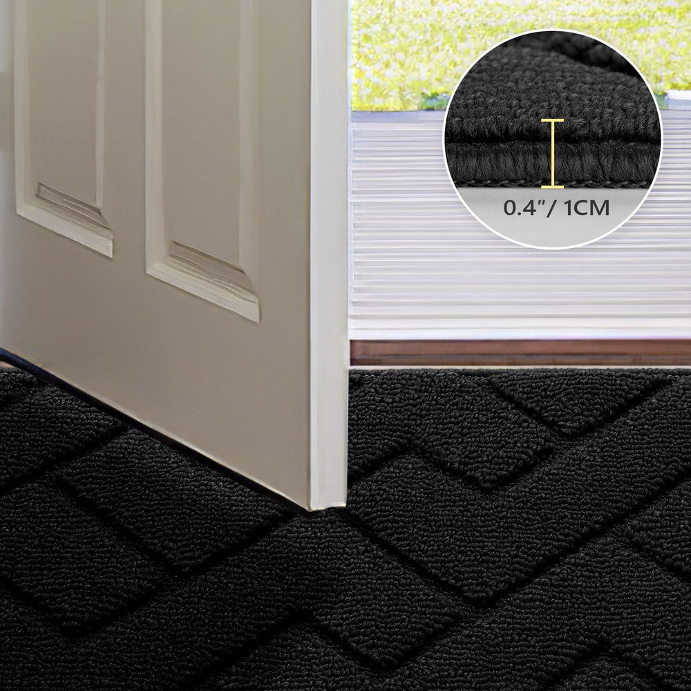hicorfe Indoor Door Mat,Non Slip Door Mats,32"x48" Front Back Door ...