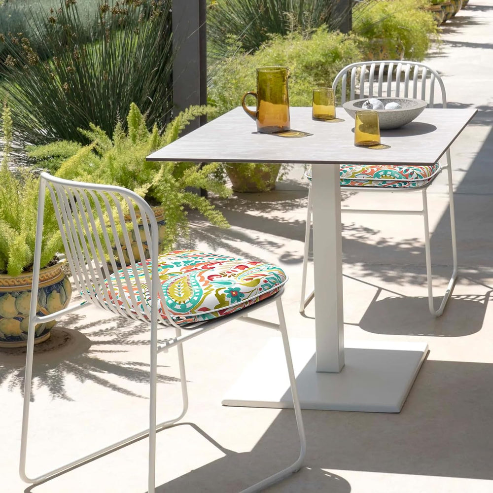 DYTXIII Set of 2 Outdoor Chair Cushions with Ties,Water Repellent Patio Chair...