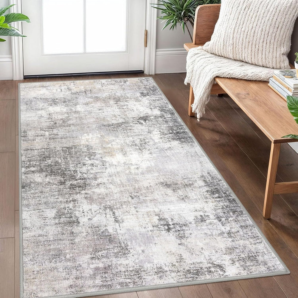 IOHOUZE Abstract Area Rug 3x5 Ft Washable Rugs for Entryway Indoor, Non Slip ...