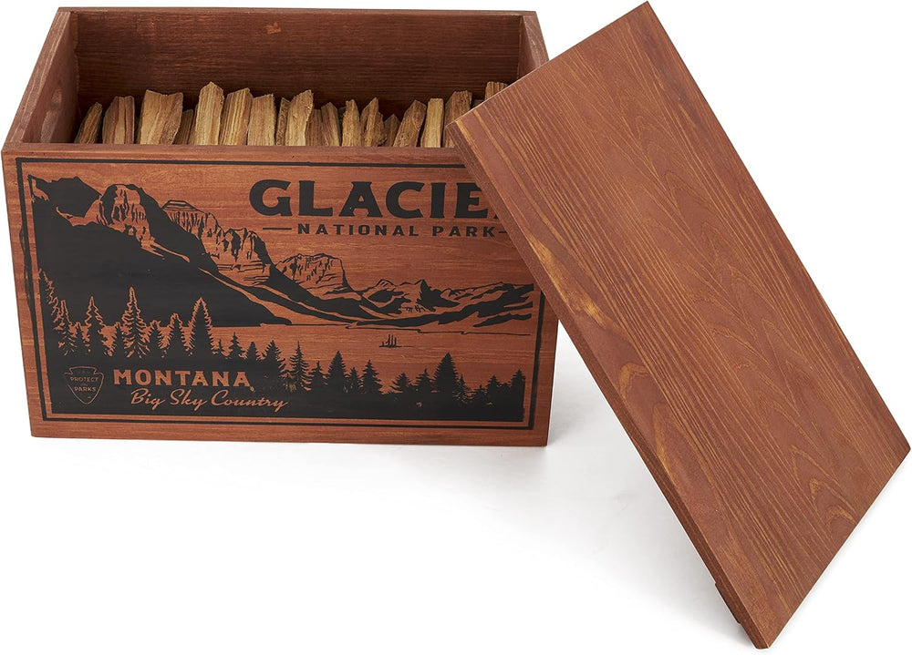 Better Wood Products Fatwood Fire Starter Sticks, Glacier Crate, 13 lb