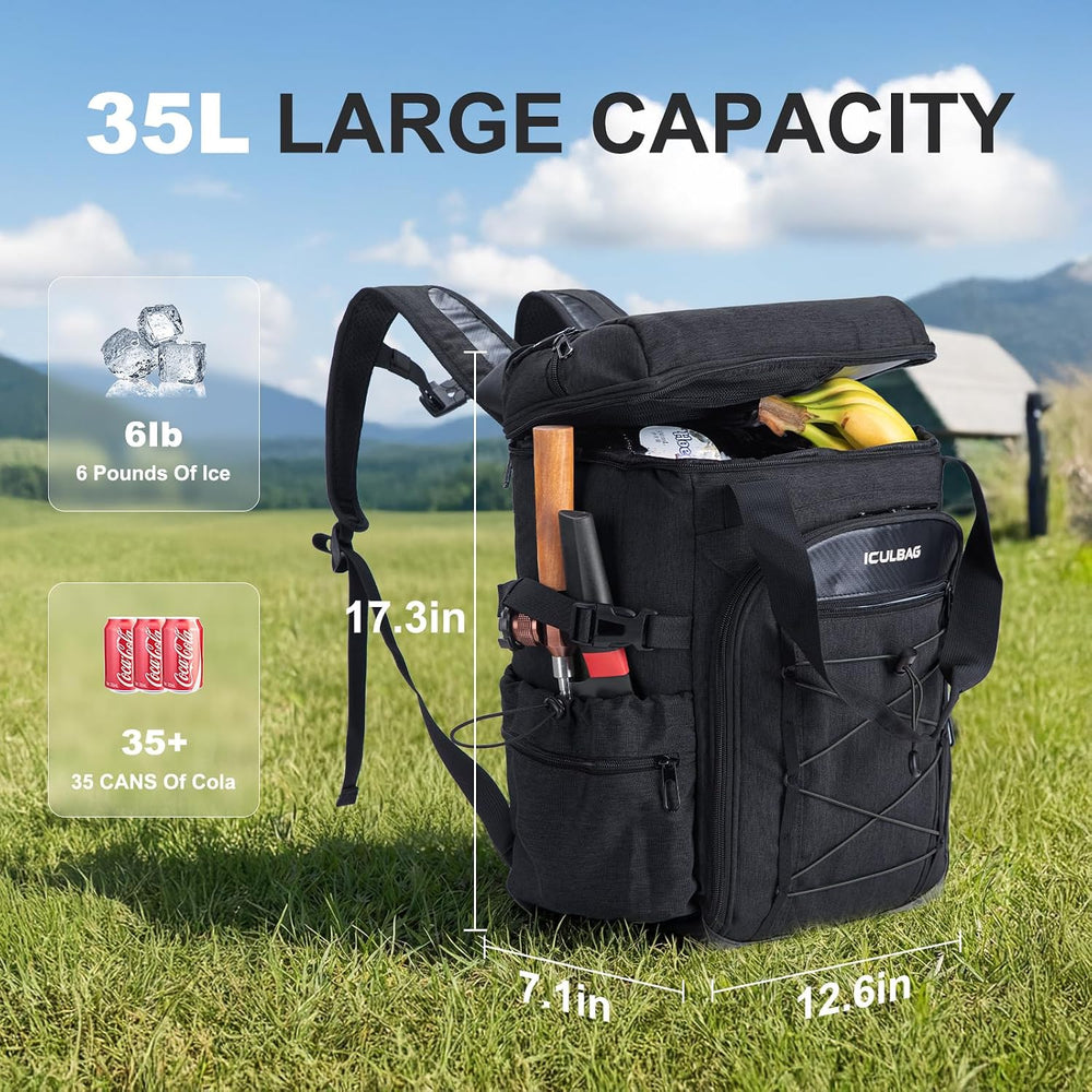 Backpack Coolers Insulated Leak Proof 38cans Soft Insulated Cooler Backpack f...