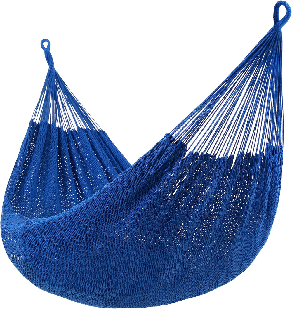 Lazy Daze XL Handwoven Mayan Hammock, 10.5FT Double Camping Hammocks