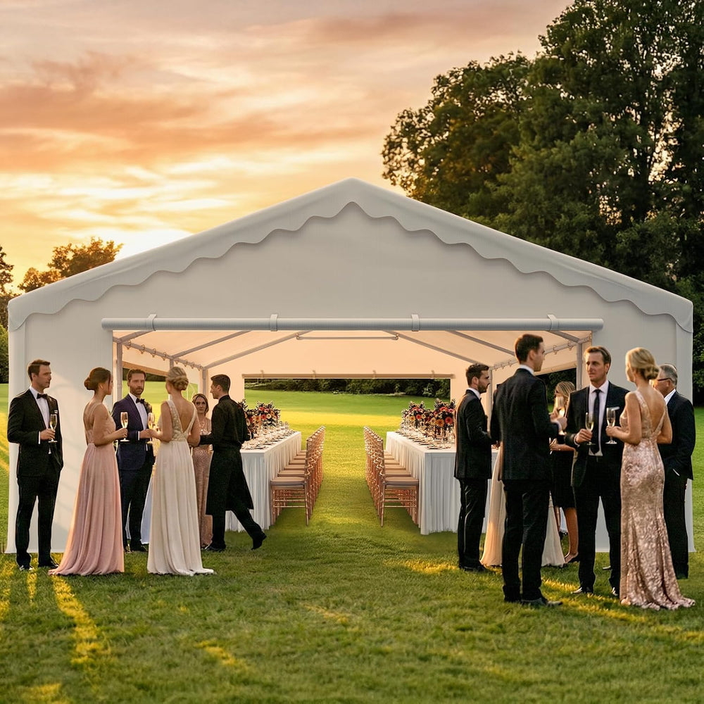 20x20ft Heavy Duty Party Tent with Storage Bags