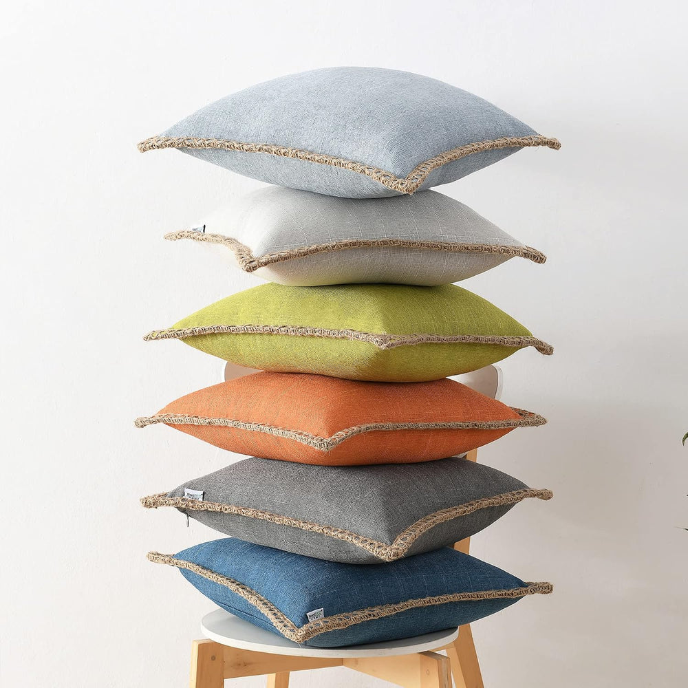 Throw Pillow Covers 26x26 Outdoor Decorative Pillows Cover for Couch